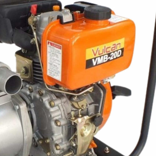 Motobomba Auto Escorvante À Diesel 4 Tempos Vmb20d Vulcan 2p