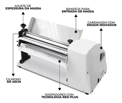 Cilindro Standard Csc3011 Cromado 300mm 1/3cv Saro 110v