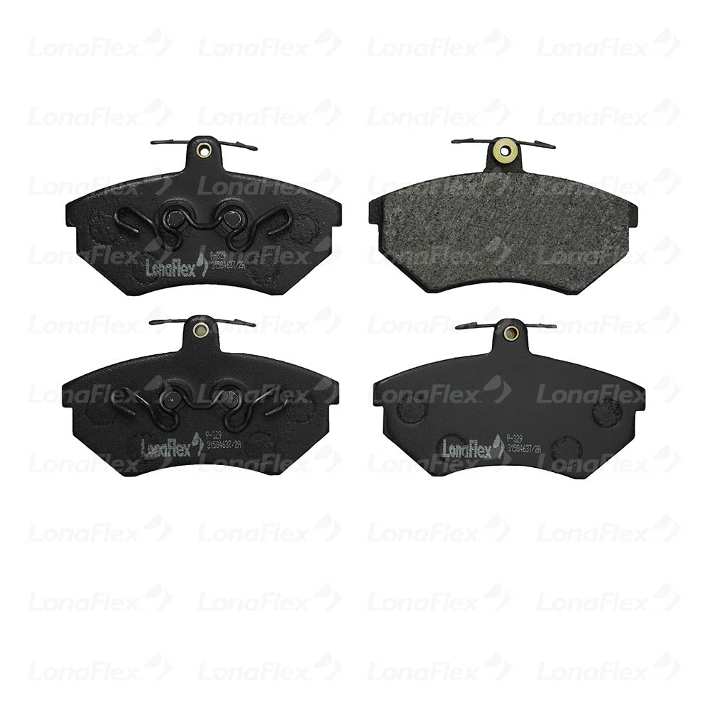 Pastilha de Freio Dianteira Fras-le P-329 Vw Golf Iii (1H1, 1W1)/Polo Iii Classic (6V2)/Golf IV (1J1, 9B1)