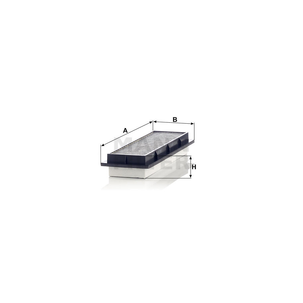 Elemento Filtro de Ar Condicionado Mann-filter CUK3970 John Deere 4630/5085 E/5090 E/5078 E