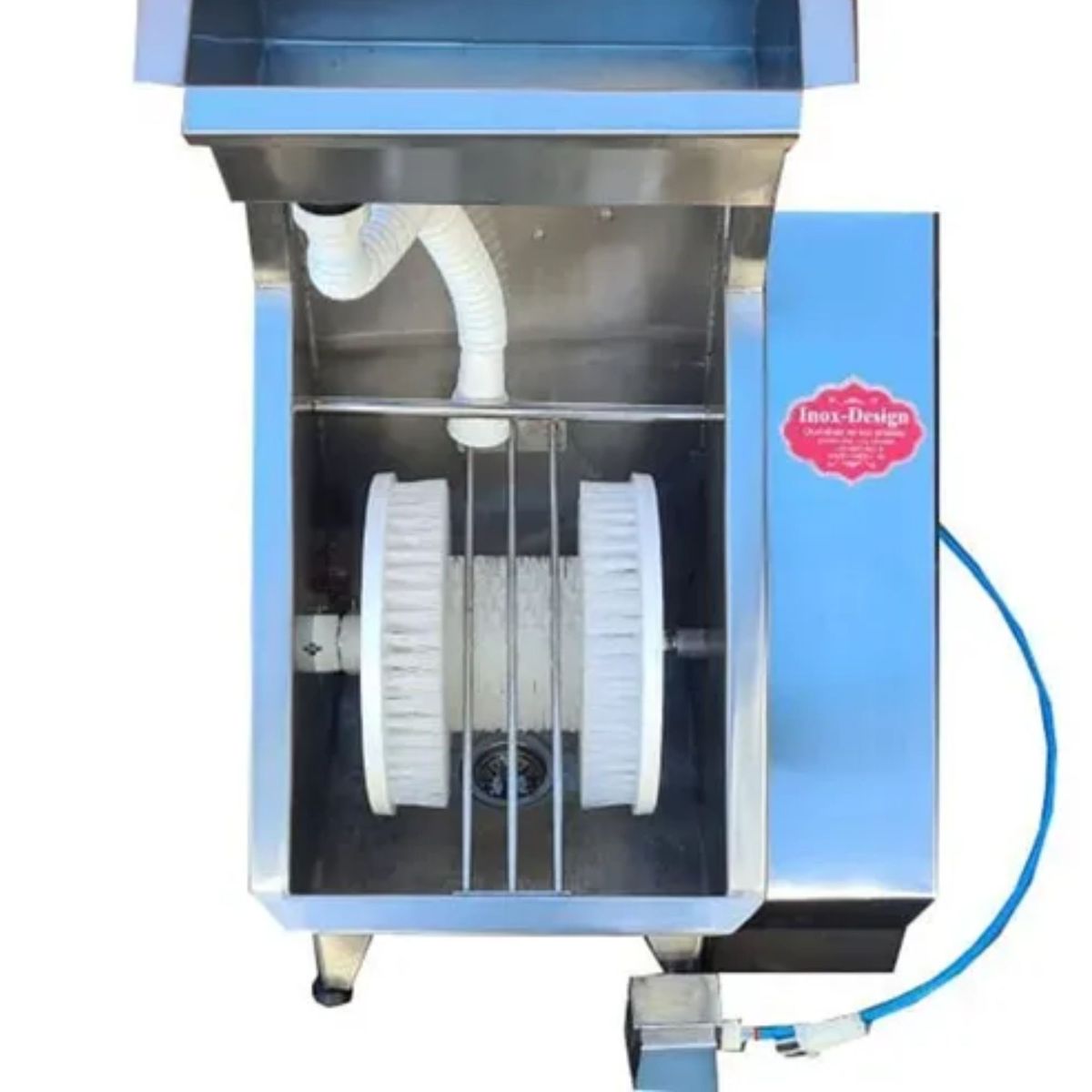 Lavador Botas Mãos Pia Cuba Automático Inox304