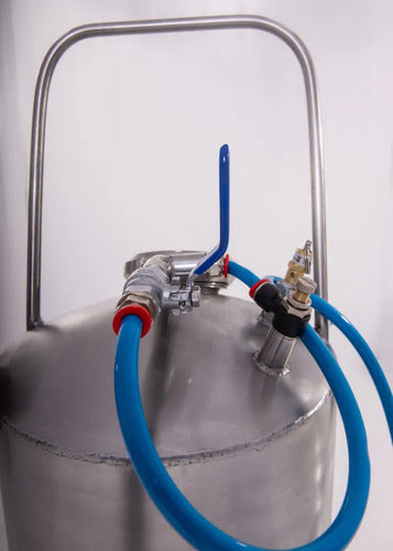 Inox Desing- Gerador De Espuma 30 Litros Em Aço Inox 304