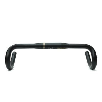 Guidão, Alumínio Corrida, Zoom Dr-al-210bt, 31.8x420mm, Reach 80mm, Drop 124mm, Preto Acetinado, 315g – foto 2