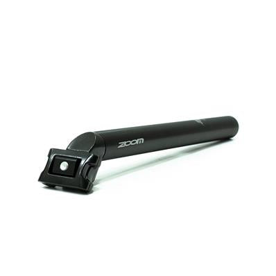 Canote de Selim, 30,4x350mm, Zoom Sp-c207, Alumínio, com Carrinho 1 Parafuso, Off Set 16mm, Preto, 340g – foto 2