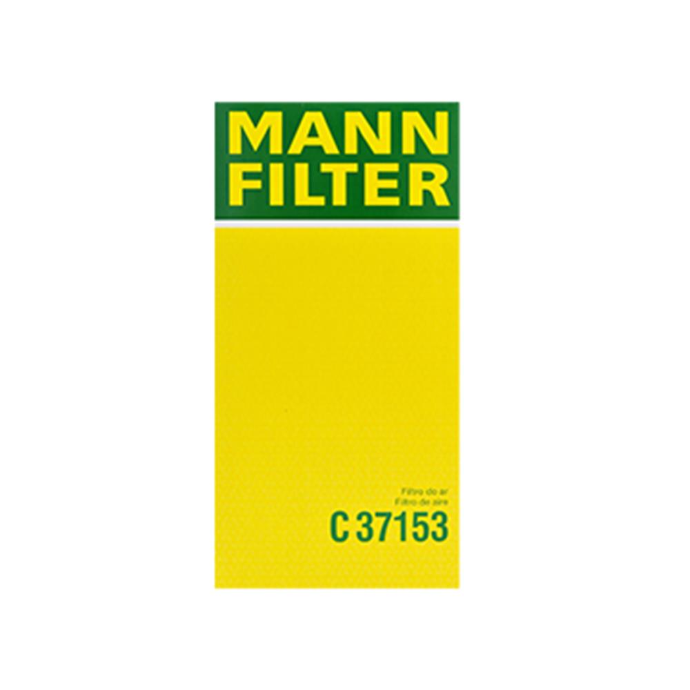 Elemento Filtrante do Ar Mann-filter C37153 Audi A3/TT/S3, VW Bora/New Beetle/Golf/Polo/Polo Sedan