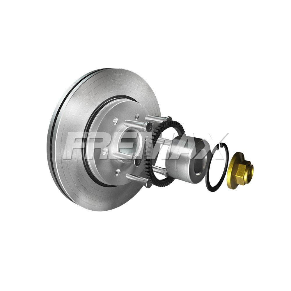 Kit Disco de Freio Ventilado Dianteiro Fremax BD6509-KT Ford F-150