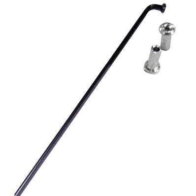 Raio Zincado Preto, com Niple, 2,0 x 185mm Hwx – foto 1