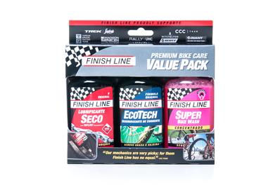 Kit Premium Bike Care, Finish Line, com Lavador, Desengraxante, Lubrificante Seco – Jogo – foto 2