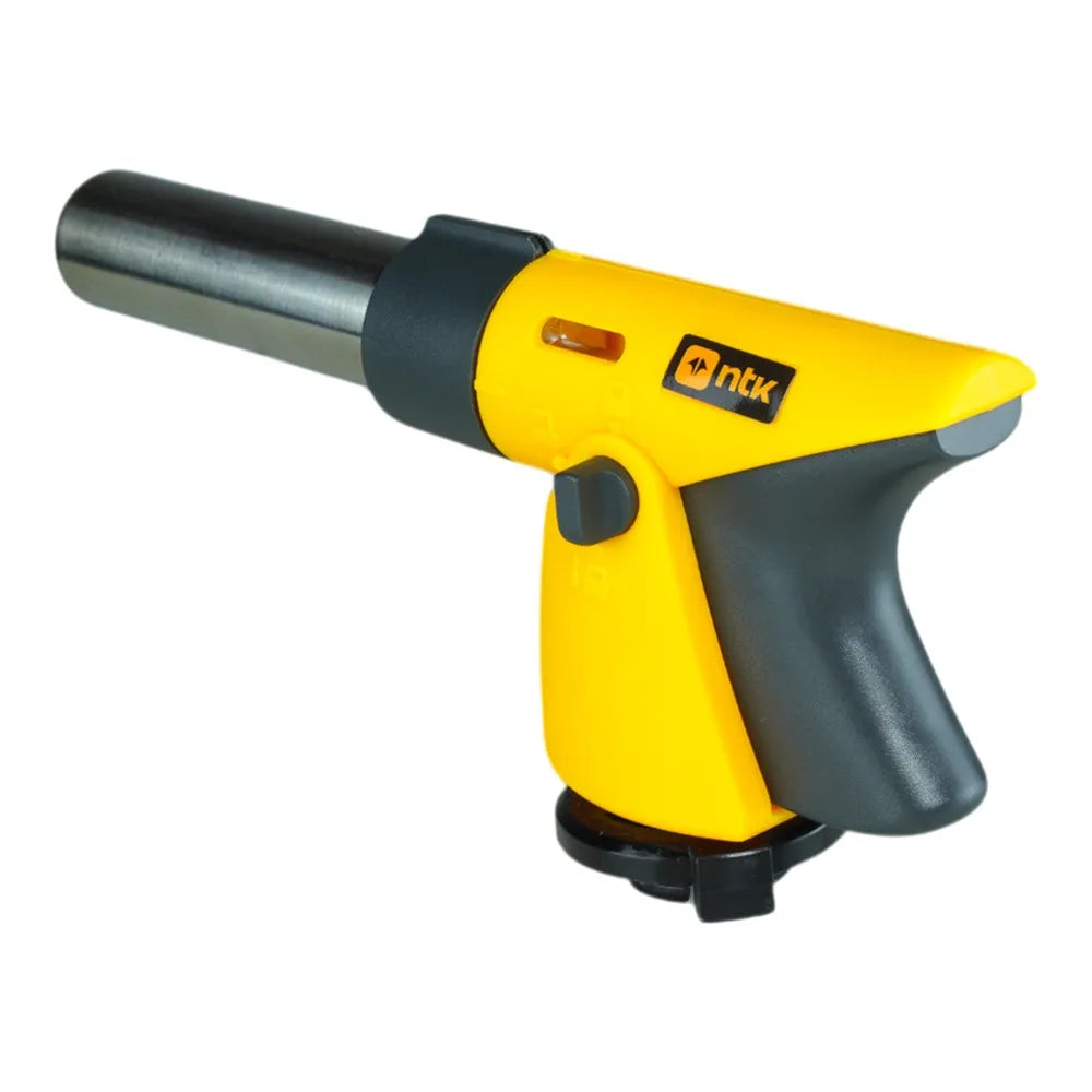 Maçarico Torch One Click Para Camping Cozinha Inox 165mm