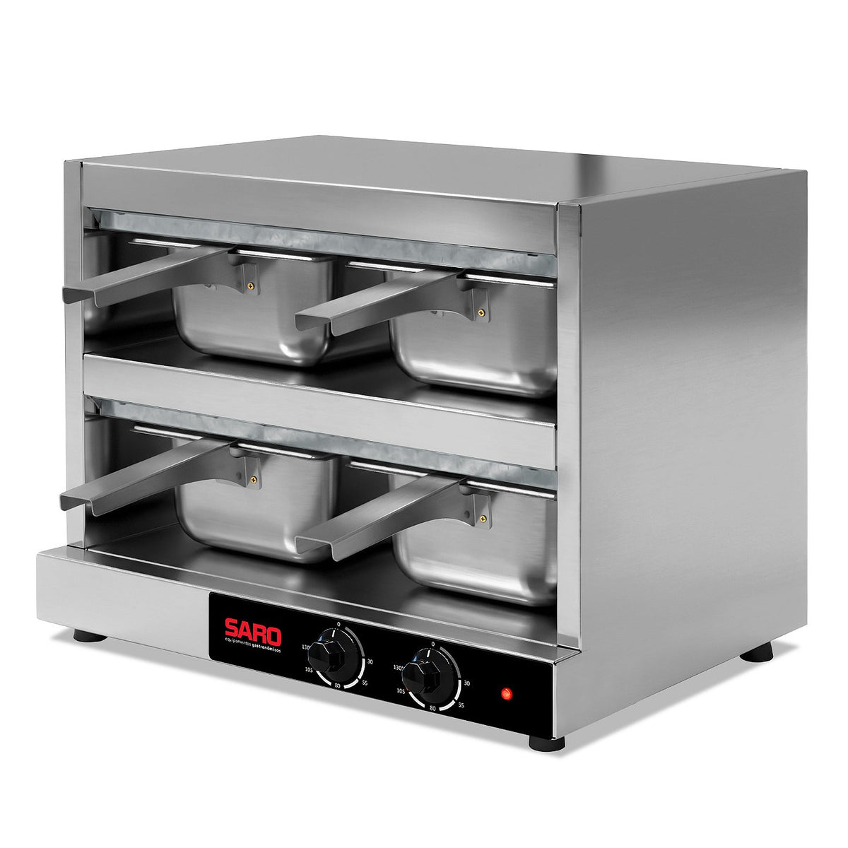 Conservador de Proteínas Saro CM 4 Cubas GN 1/3 Inox