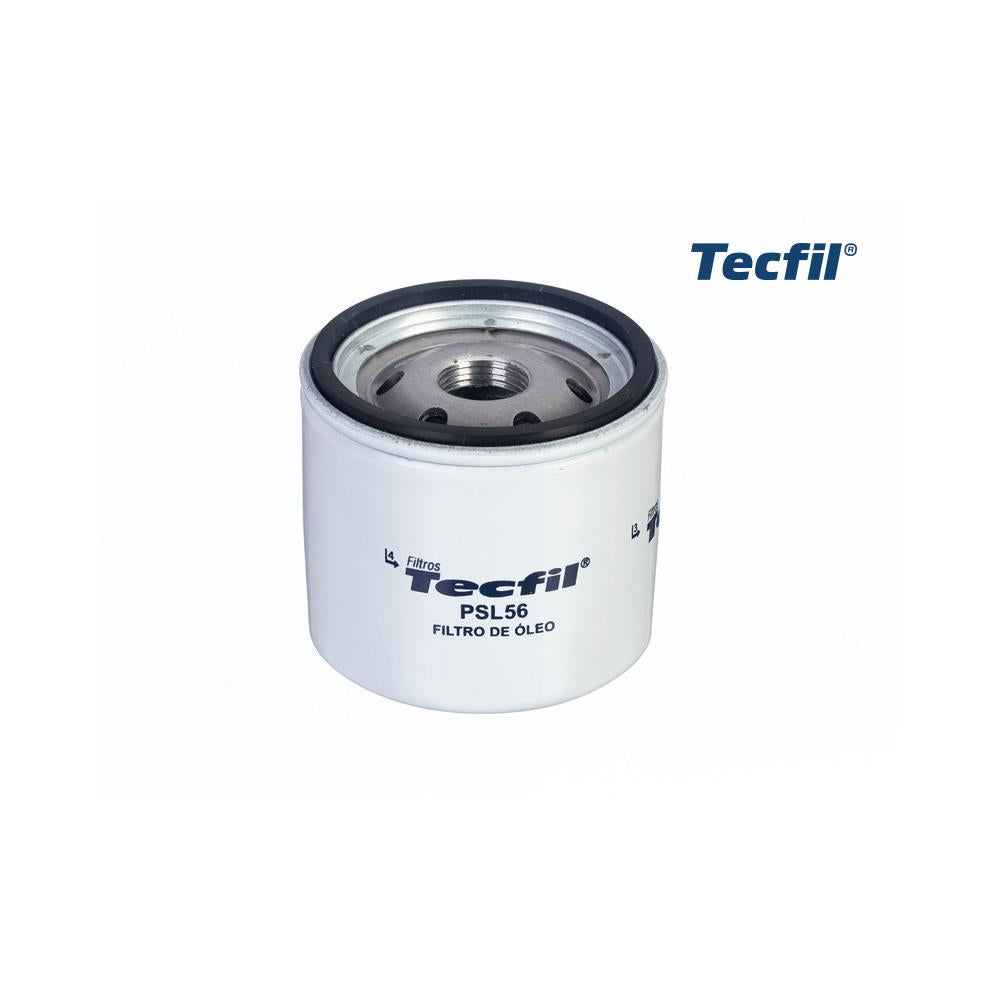 Filtro de Óleo Tecfil PSL56 Peugeot 208/2008, Fiat Argo/Cronos/Uno/Strada/Pulse/Fastback/Toro/Mobi, Jeep Compass/Commander/Renegade