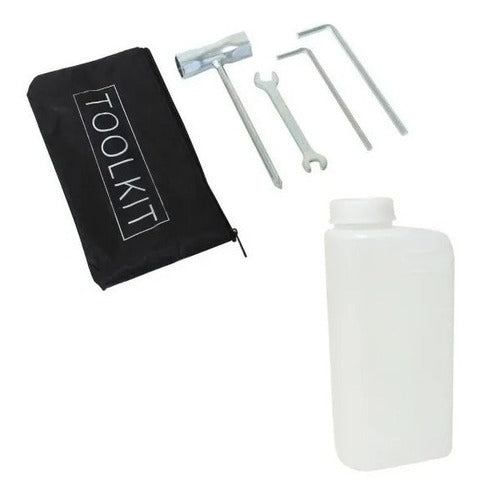 Perfurador De Solo Vulcan Vps520s 52cc 2,5hp Broca 80x15cm