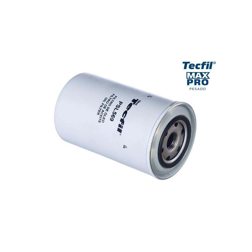 Filtro de Óleo Tecfil PSL569 New Holland TC 59 4X2/4600/4610/7830/TC 57 4X2/6630/5630/5030/7630/4810/TC 55 E 4X2/8030/4630/7810, Ford Cargo