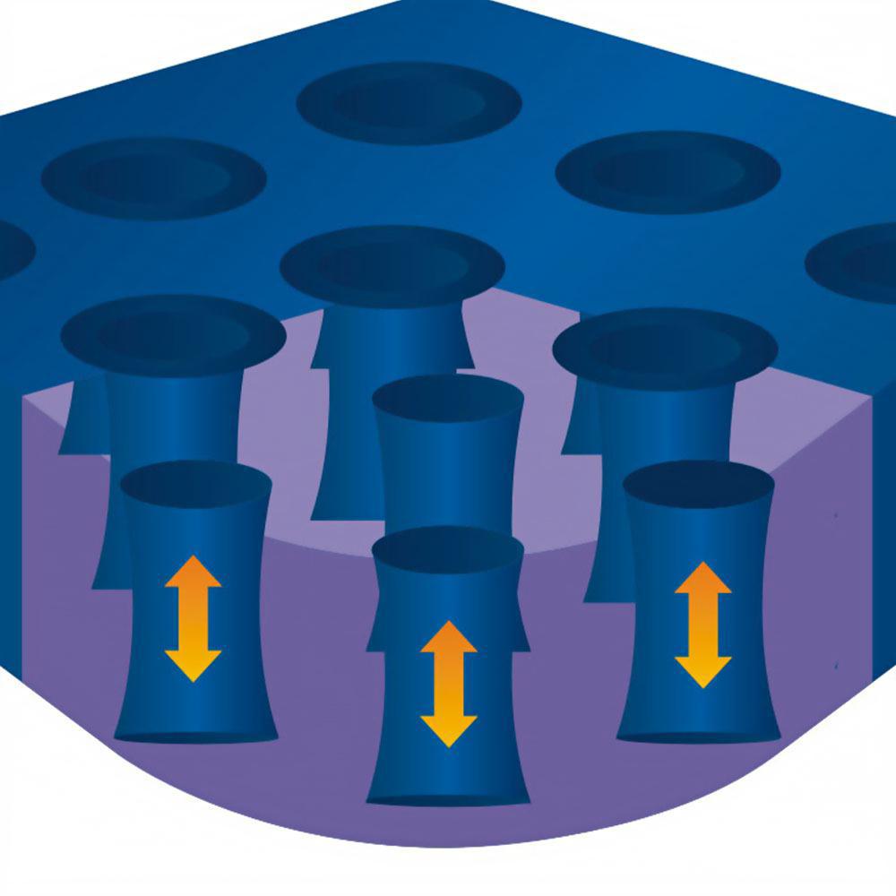 Colchão Inflável Ntk Com Inflador De Pé Tamanho King Zenite - Azul