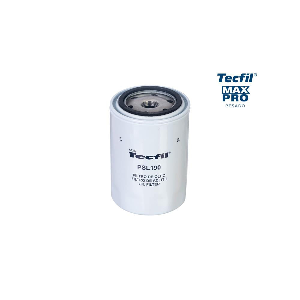 Filtro de Óleo Tecfil PSL190 John Deere 7500 4X4/5090 E/6125 J/5403 4X4/S 550/6100 J/5085 E/5700 4X4/6300 4X4/6415 4X4/5403 4X2/5403 B 4X4/5303 4X4