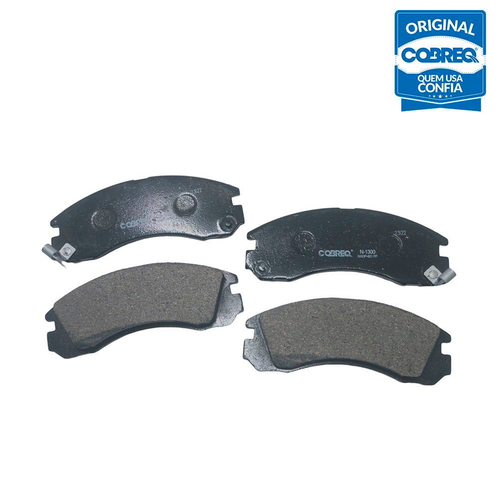Pastilha de Freio Dianteira Cobreq N-1300 Mitsubishi L200/Outlander/Eclipse/Pajero/Galant