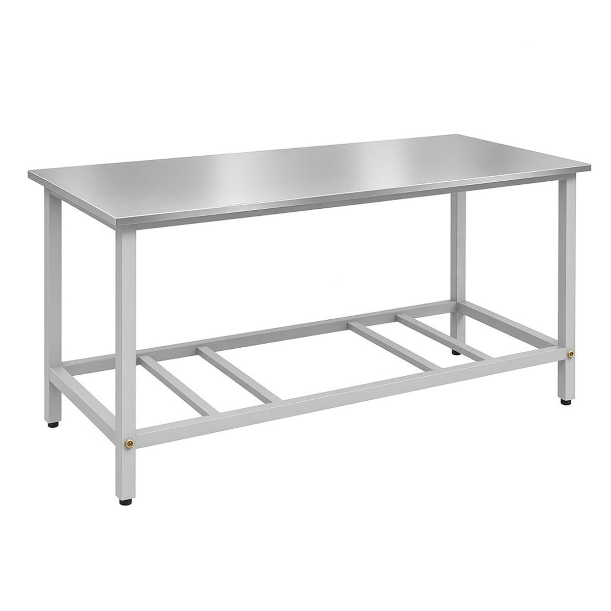 Mesa de Bancada Inox Saro MI150 150x50 cm com Prateleira