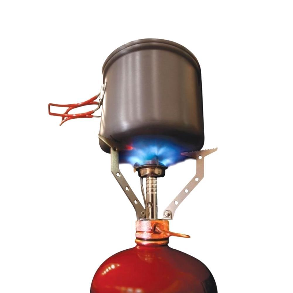 Fogareiro Camping A Gás Portátil Com 2 Panelas 360 Degrees