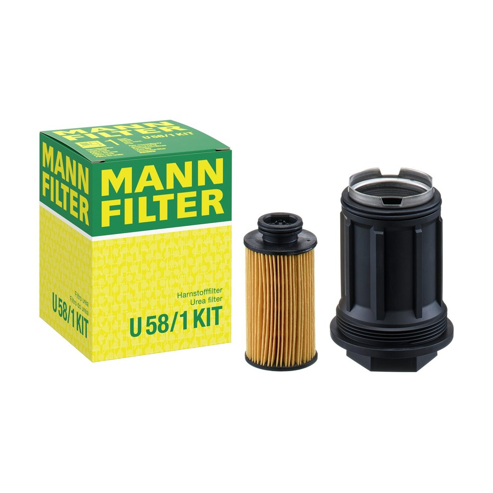 Filtro Ureia Mann-filter U58/1 KIT Mercedes Axor/Accelo/Atego/Actros/Atron/E-CLASS, Agrale 6000, Alfa Romeo 159, Fiat Ducato, Honda Civic