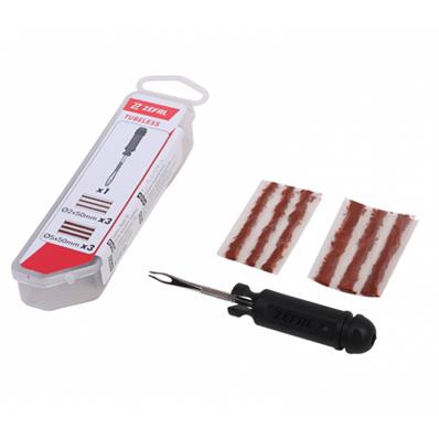 Kit Reparo, Pneus Tubeless, Zéfal, com Ferramenta/3 Reparos 2MM/3 Reparos 4MM / Estojo Organizador Zefal – Jogo – foto 1