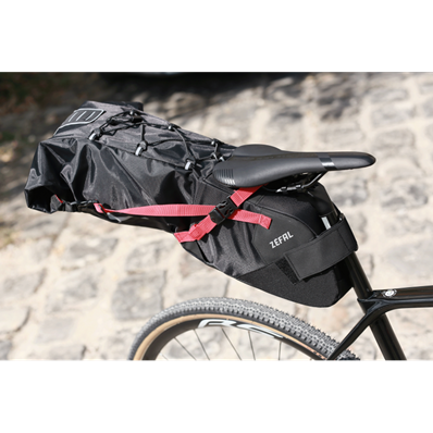 Bolsa de Selim, Zéfal Z Adventure R11, Poliester 420d+tpu + Hypalon, Fixação com Velcros, 11l Zefal – foto 2
