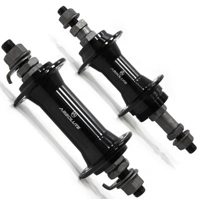 Cubo Dianteiro/Traseiro Absolute Sf-B01, Preto, 36F, Alumínio, Com Rolamento, Espaçador, 7 Vel. 3/8, 2,0mm