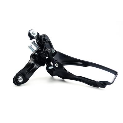 Câmbio Dianteiro, Q50, Index, 28,6mm, Down-pull, para 24/34/42d, Preto Yamada – foto 3