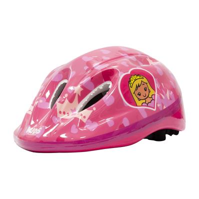 Capacete, Absolute Kids Shake Rosa Princesas, 5 Entradas de AR, com Ajuste, P (48-52cm) – foto 2