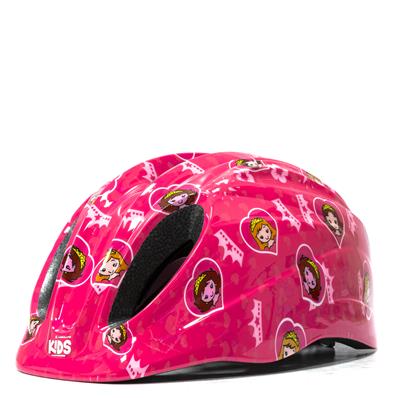 Capacete, Absolute Kids Dance Rosa Princesas, 5 Entradas de AR, Inmold, com Ajuste, para M (48-52cm) – foto 3