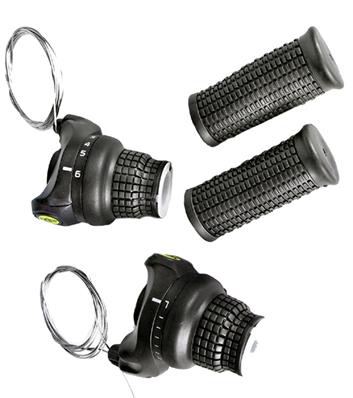 Alavanca Grip-Shift 18V K36 6V Index Ty31 - Com Manoplas Cabos Conduites