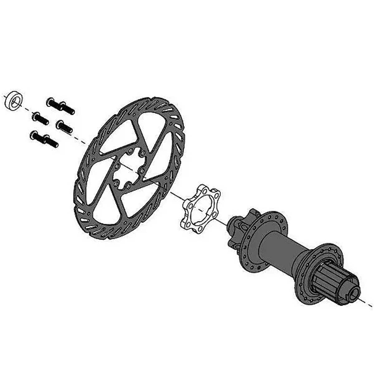 Adaptador Dianteiro Absolute Boost De 100 Mm Para 110 Mm