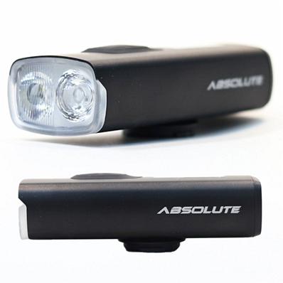 Farol Dianteiro, 2 Leds, 9 Modos, Recarregável Usb-c, Absolute Prime 2600, Alm / nyl, Função Powerbank, Ipx4, Preto – foto 1