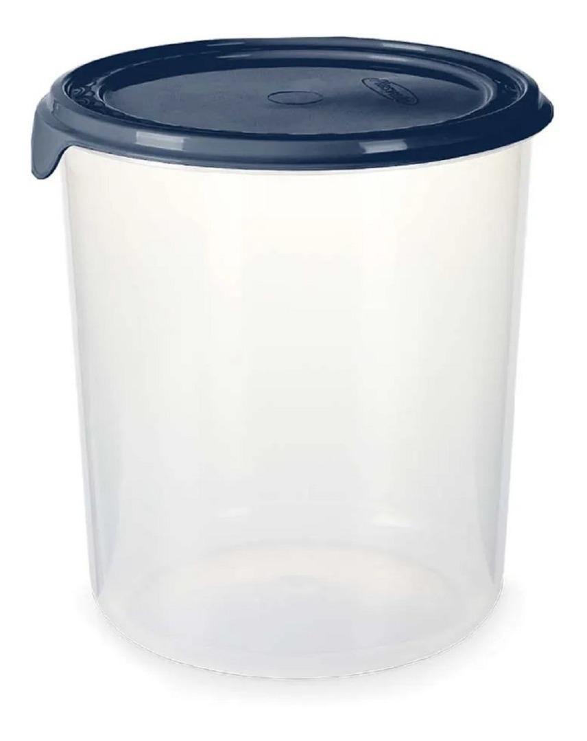 Pote Plástico Para Mantimentos 2,3l Plasvale