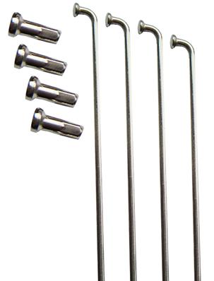 Raio Inox, com Niple, 2,0 x 260mm Shadar – foto 1