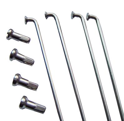 Raio Inox, com Niple, 2,0 x 262mm Shadar – foto 1