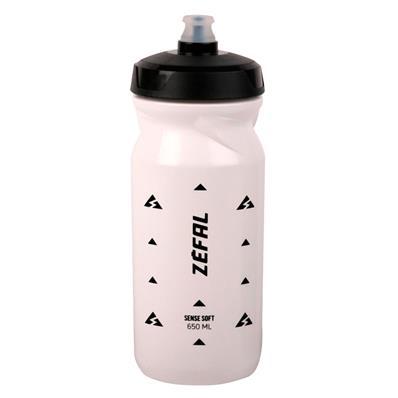 Garrafa, 650ml, Sense Soft 65, Propileno com Tampa, Travamento Sistema Lock-cap, Bico Automático Silicone, Alt 206mm, Branco, 77g Zefal – foto 1