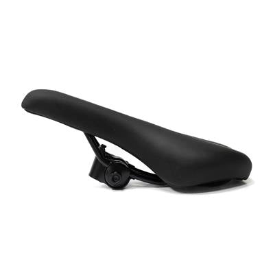 Selim Mtb, Couro Sintético, Preto, com Carrinho e Trilhos em Aço Preto,140mm x 270mm - Peso: 450 Gramas Gti – foto 2
