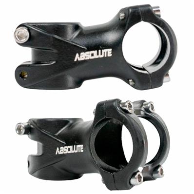 Suporte de Guidão, 31.8x60mm, Alumínio, Absolute Hs061, Preto Fosco – foto 1