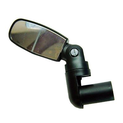 Espelho, Retrovisor Spin. Abs, Oval, Convexo, Retrátil, com Bucha Zefal – foto 1