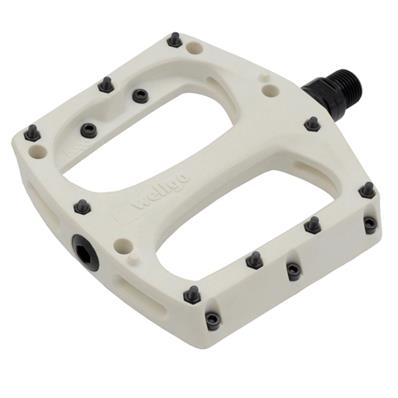Pedal, Plataforma, Wellgo B353b, Corpo Nylon, Eixo 9/16 Cr-mo, Rol Selados, Pinos Removíveis, para Trail / enduro / downhill / bmx, 369g – foto 1