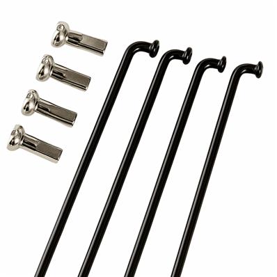 Raio Inox Preto, com Niple, 2,0 x 255mm J – foto 1