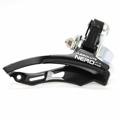Câmbio Dianteiro, 3x7/8v, Absolute Nero Pro, Coroa Max 42d, Cap Total 18d, Alm / nylon, Top Pull, Abraç Baixa, 31.8mm, Compatível Shimano – foto 1