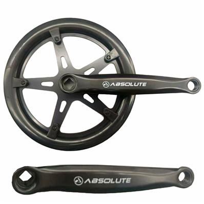 Pedivela, Aço, Absolute, 170mm, 46D Aço, com Cobre Corrente Plástico, para Ponta Quadrada, Preto, sem Caixa – Jogo – foto 1