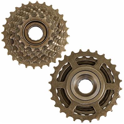 Roda Livre 7V, 14-28d, Absolute 120 Clicks, Aço, Index, Marrom, sem Cx – foto 1