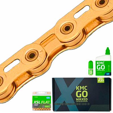 Corrente 12v, Index, Kmc Xsl Flatw, 1/2X11/128X126 Elos, Super Leve / vazada – foto 1