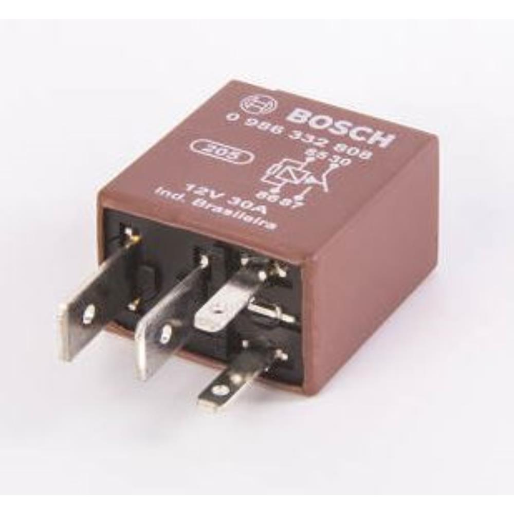 Relé Auxiliar 12v Bosch 0986332808
