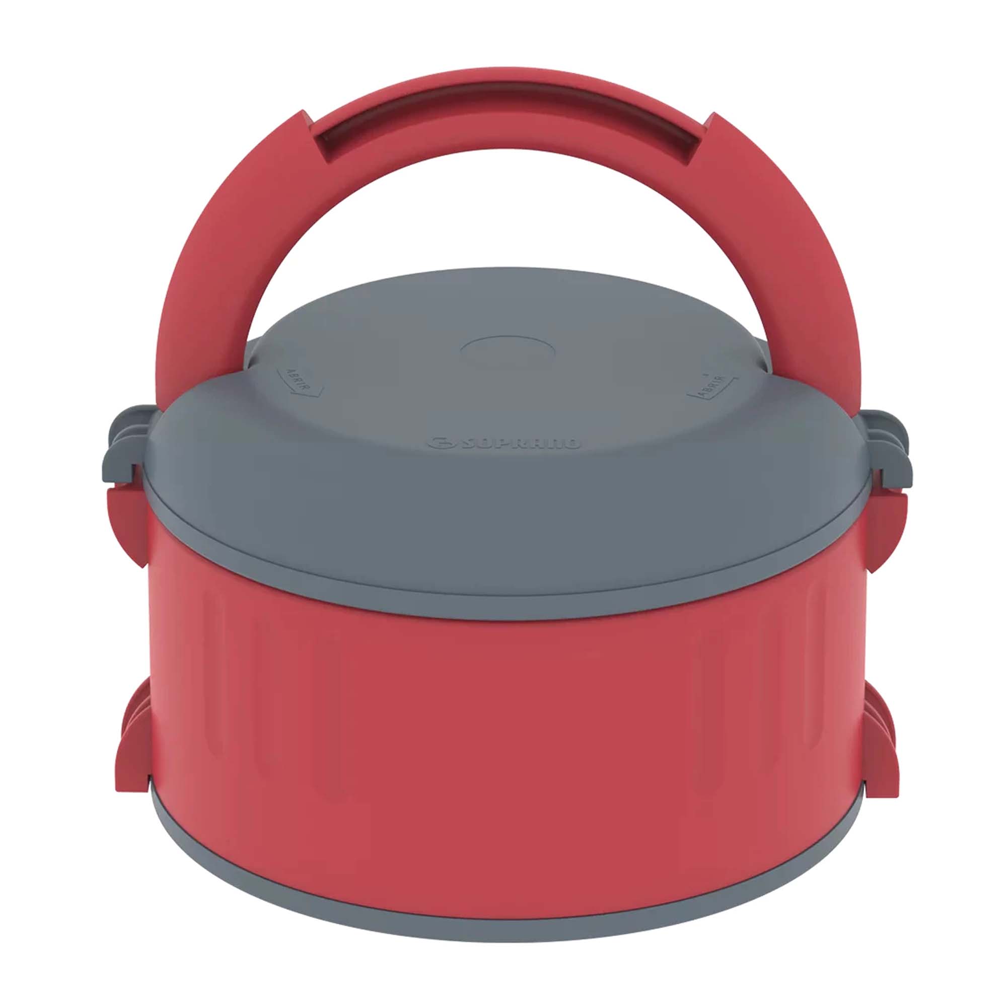 MARMITA PLUS 1,5L DUPLO VERMELHA