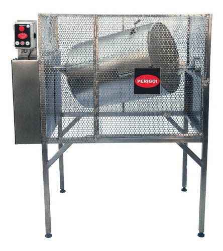 Misturador Tumbler 200 Litros Para Cortes E Temperos