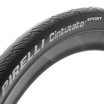 Pneu, Kevlar, 700x28c, Pirelli Cinturato Sport, Carcaça Techwall+ 60tpi, Composto Pro, Preto, 230g – foto 1