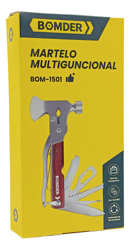 Martelo Multifuncional 14 Em 1 Ferramenta Portátil Veicular